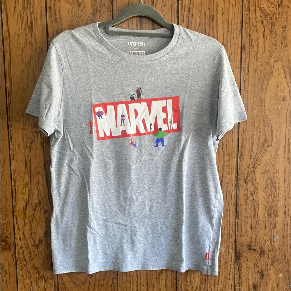 Marvel x UTGP 2018 Gray Short Sleeve Tee for Kids